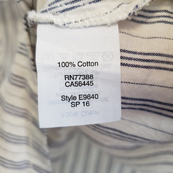 Madewell Cottagecore Striped Off Shoulder Top - Picture 5 of 6